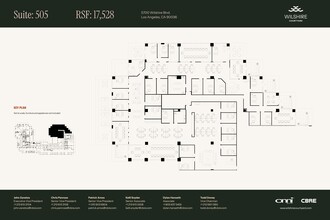 5700 Wilshire Blvd, Los Angeles, CA for lease Site Plan- Image 1 of 1