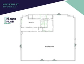 9743 Kent St, Elk Grove, CA for lease Floor Plan- Image 1 of 1