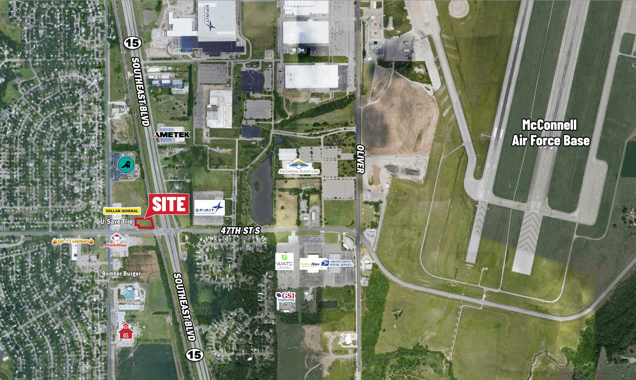 47th St & K-15 NW/C S, Wichita, KS à vendre Photo du bâtiment- Image 1 de 3