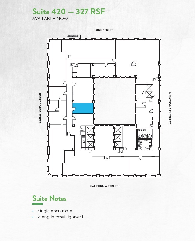 465 California St, San Francisco, CA à louer Plan d  tage- Image 1 de 1