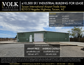 More details for 8210 S Nogales Hwy, Tucson, AZ - Industrial for Lease