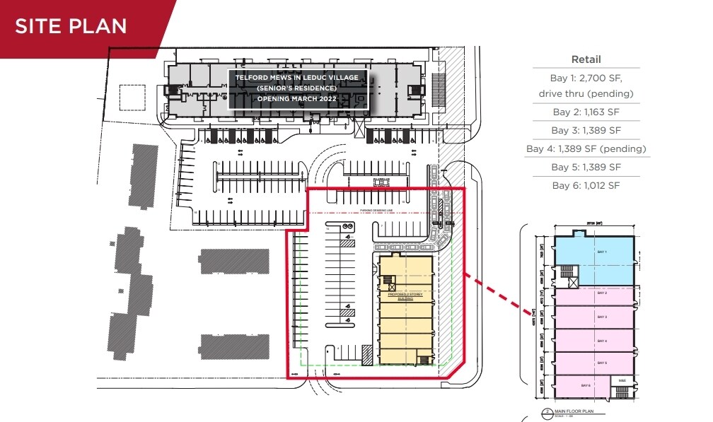 43 Athapaskan Dr, Leduc, AB à vendre Plan de site- Image 1 de 1