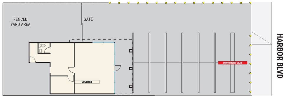 2673 Harbor Blvd, Costa Mesa, CA for lease - Site Plan - Image 3 of 6