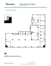 60 Bloor St W, Toronto, ON for lease Floor Plan- Image 1 of 1