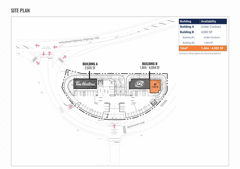 485 Richmond Loop, Burns Lk, Burns Lake, BC for lease - Site Plan - Image 2 of 2