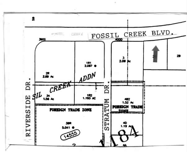 4040 Fossil Creek Blvd, Fort Worth, TX à vendre - Plan cadastral - Image 2 de 6