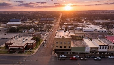 100 W Central Ave, Comanche, TX - Aerial  map view