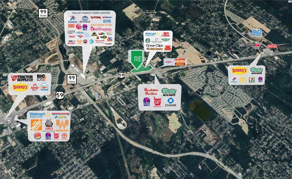 20196 Hwy 59 Rd, New Caney, TX à vendre - Photo du bâtiment - Image 3 de 6