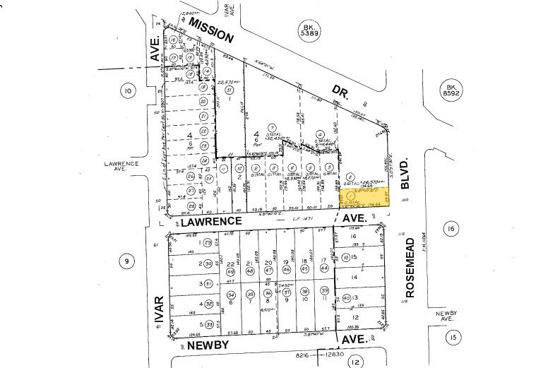 4237 Rosemead Blvd, Rosemead, CA à louer - Plan cadastral - Image 2 de 4