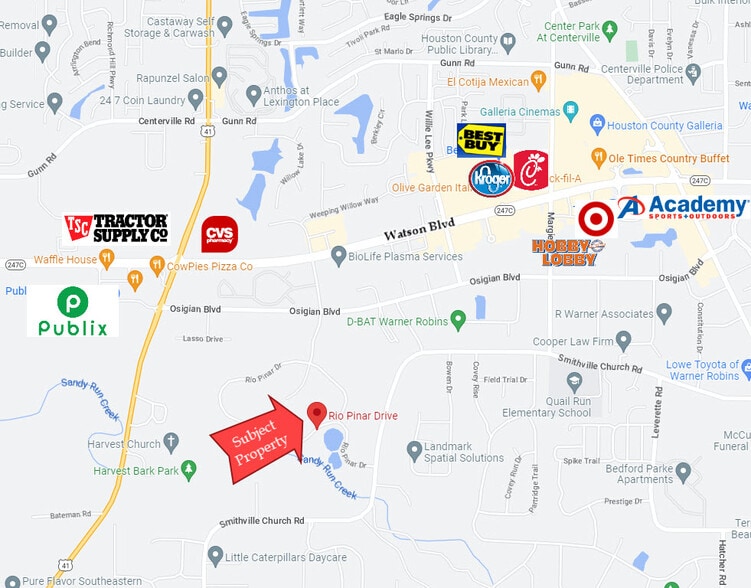 Rio Pinar Drive, Warner Robins, GA à vendre - Photo du bâtiment - Image 2 de 2
