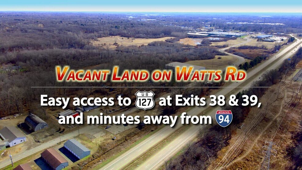 VL Watts Rd, Jackson, MI à vendre - Vidéo sur l’inscription commerciale - Image 2 de 13