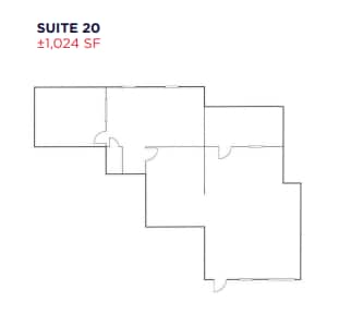 3033 Moorpark Ave, San Jose, CA à louer Plan d’étage- Image 1 de 1