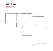 3033 Moorpark Ave, San Jose, CA à louer Plan d’étage- Image 1 de 1