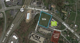 Plus de détails pour Sandy Spring Rd, Burtonsville, MD - Vente au détail à vendre