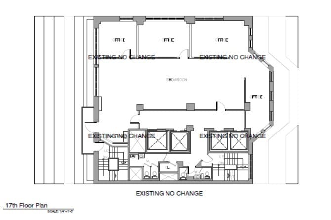 226 W 37th St, New York, NY à louer Plan d’étage- Image 1 de 3