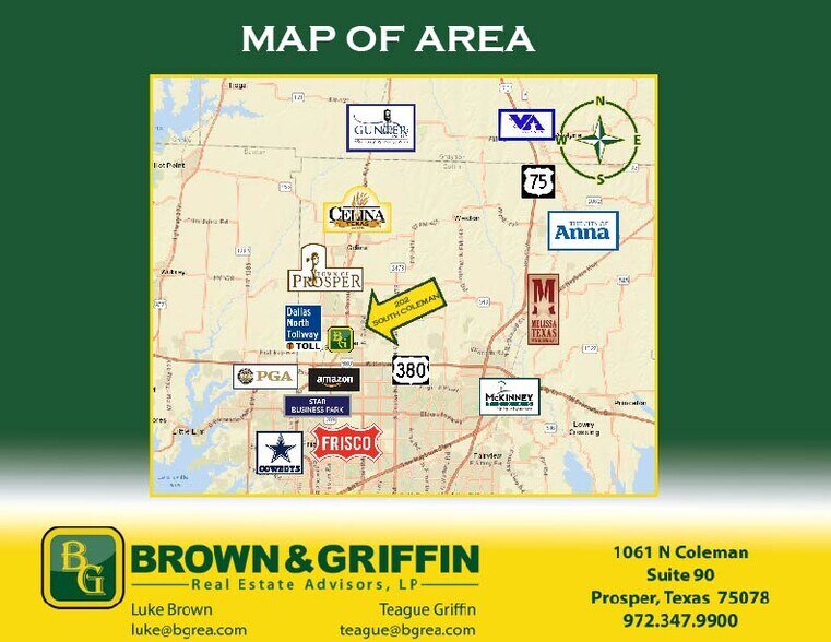 202 S Coleman St, Prosper, TX à louer - Photo du bâtiment - Image 1 de 1