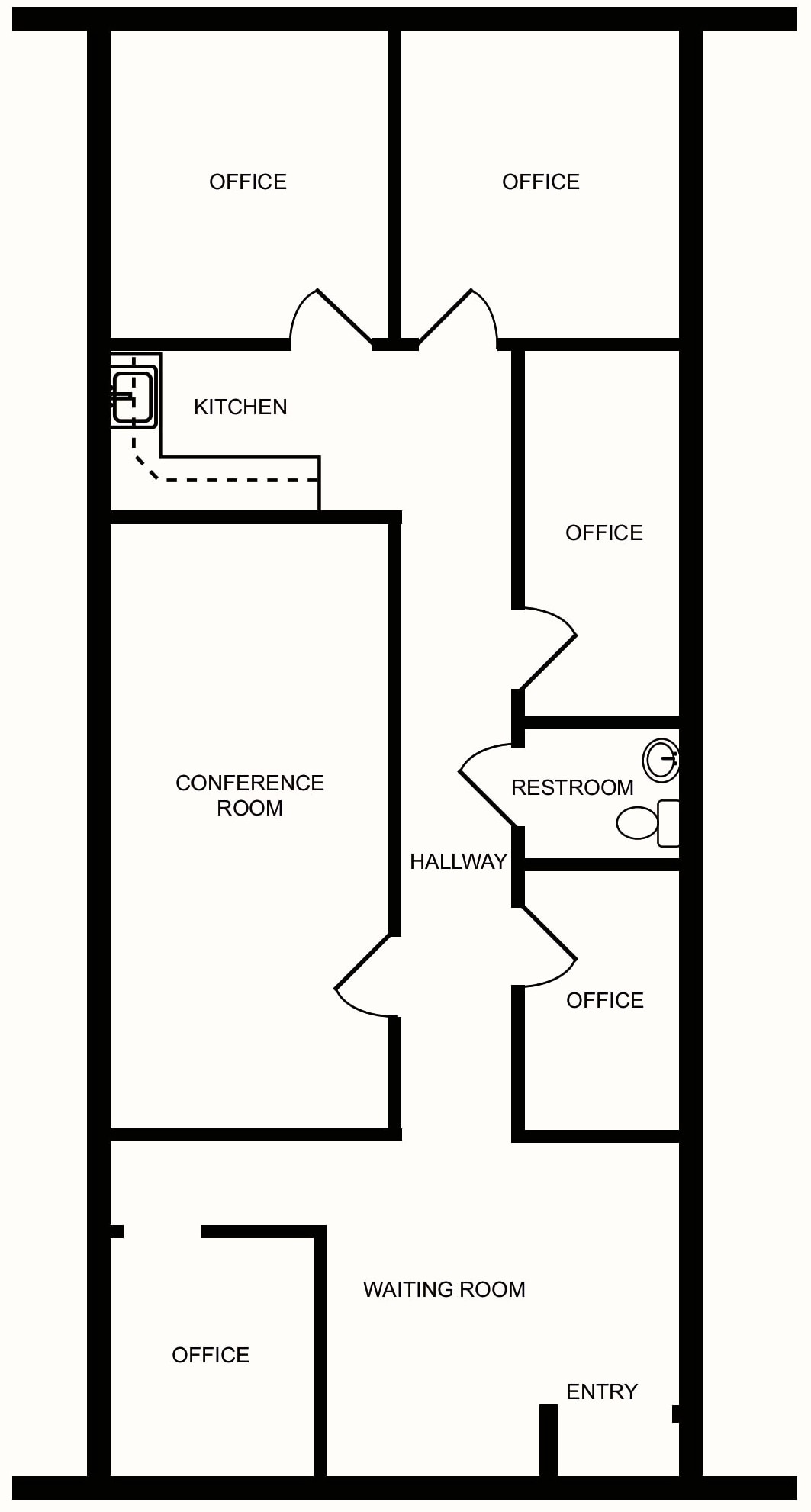 2828 S Seacrest Blvd, Boynton Beach, FL à louer Plan d’étage- Image 1 de 1