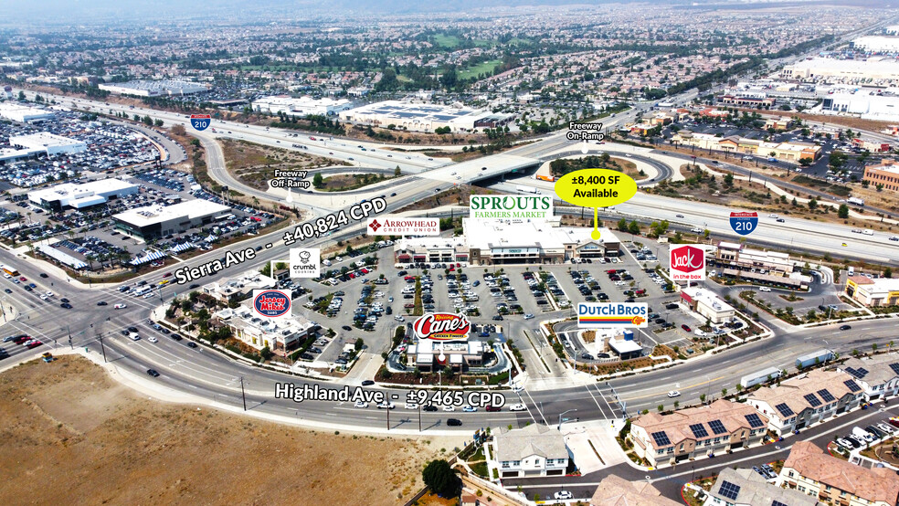 16984 S Highland Ave, Fontana, CA for lease - Building Photo - Image 1 of 5