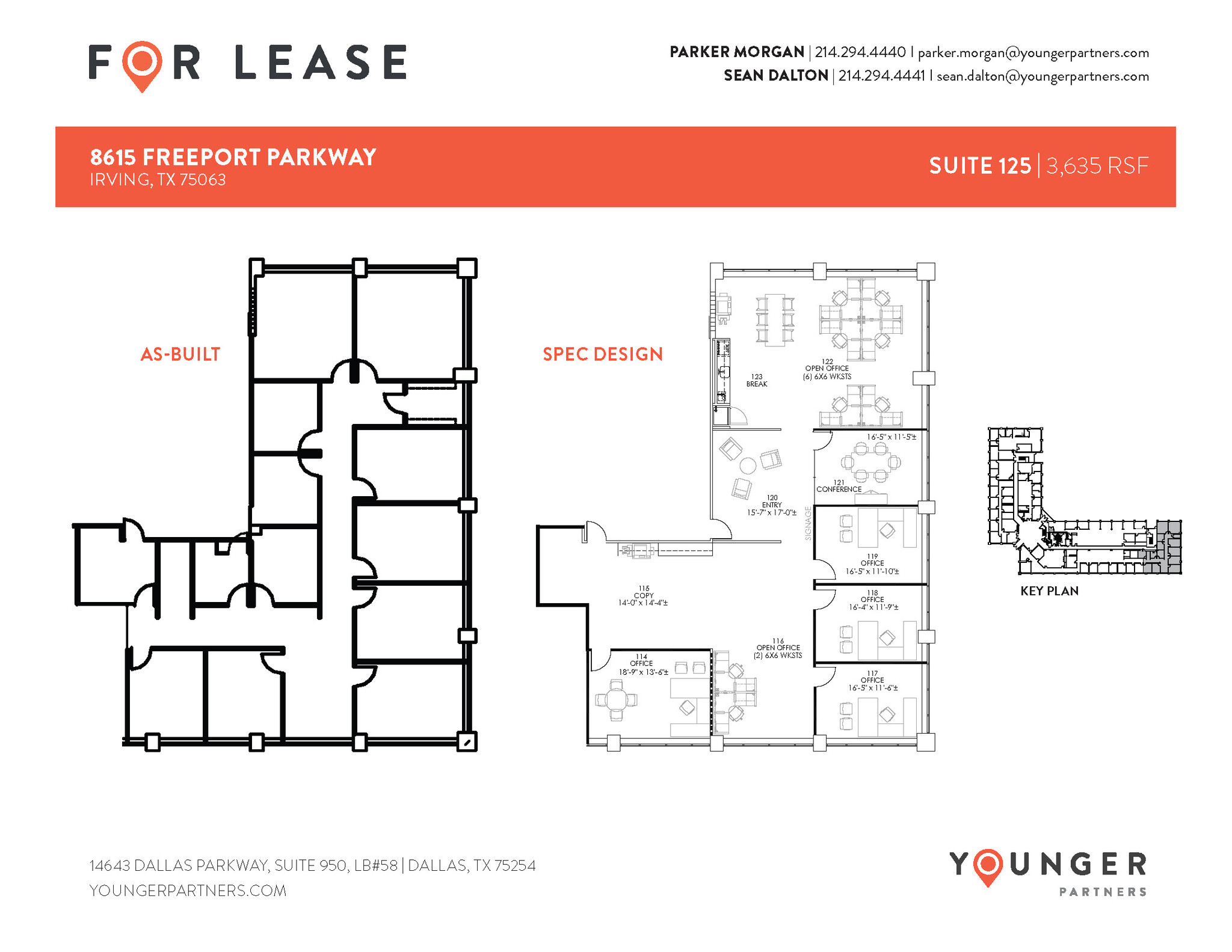 8615 Freeport Pky, Irving, TX à louer Plan d  tage- Image 1 de 2