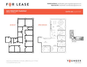 8615 Freeport Pky, Irving, TX à louer Plan d  tage- Image 1 de 2