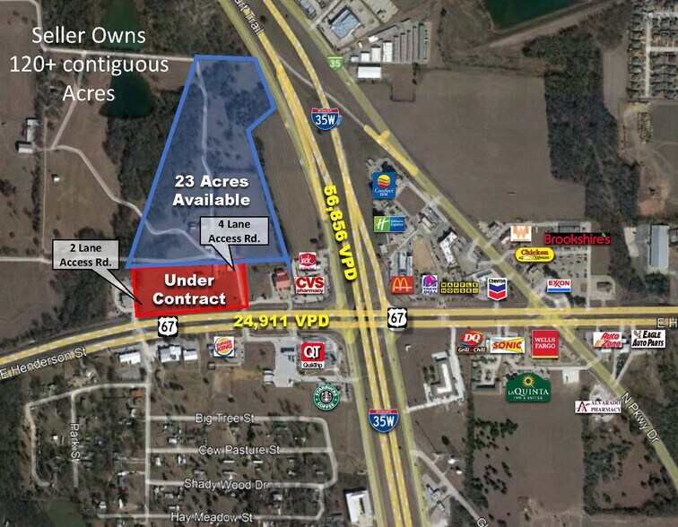 6881 Hwy 67 hwy, Alvarado, TX for sale - Aerial - Image 2 of 3