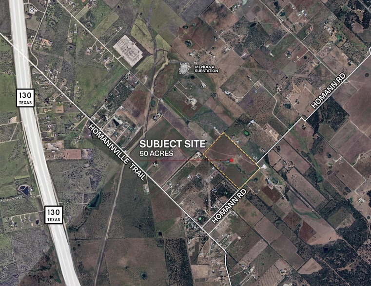 705 Homann rd, Lockhart, TX à vendre - Aérien - Image 2 de 4