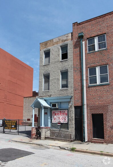 202 W Clay St, Baltimore, MD à vendre - Photo du bâtiment - Image 2 de 3