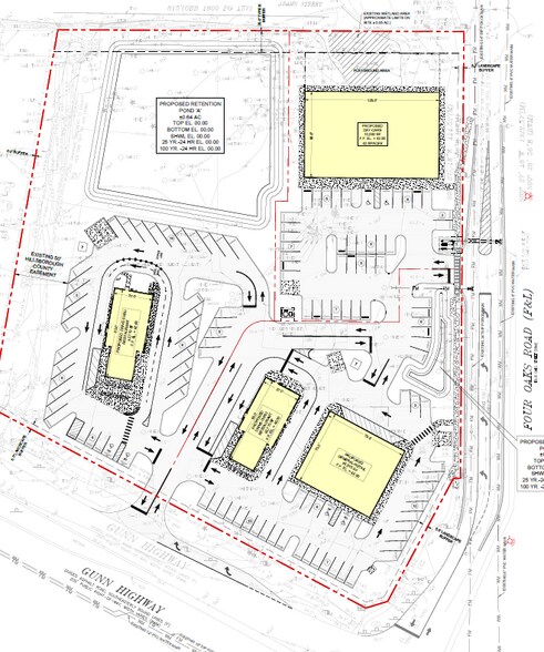 12208 Four Oaks Rd, Tampa, FL à louer - Plan de site - Image 2 de 5