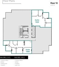 910 7th Ave SW, Calgary, AB à louer Plan d’étage- Image 1 de 1