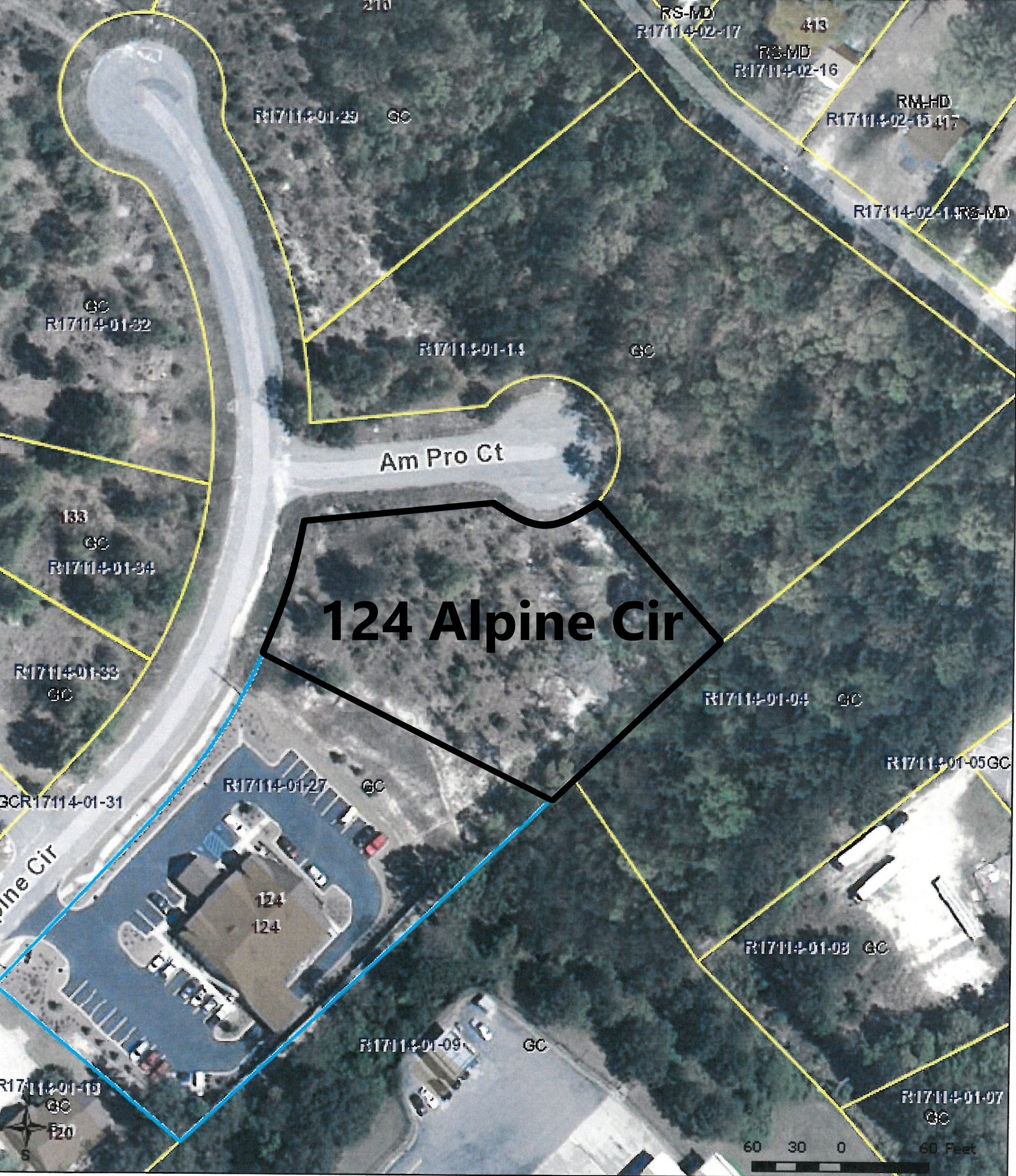 124 Alpine Cir, Columbia, SC à vendre Aérien- Image 1 de 1