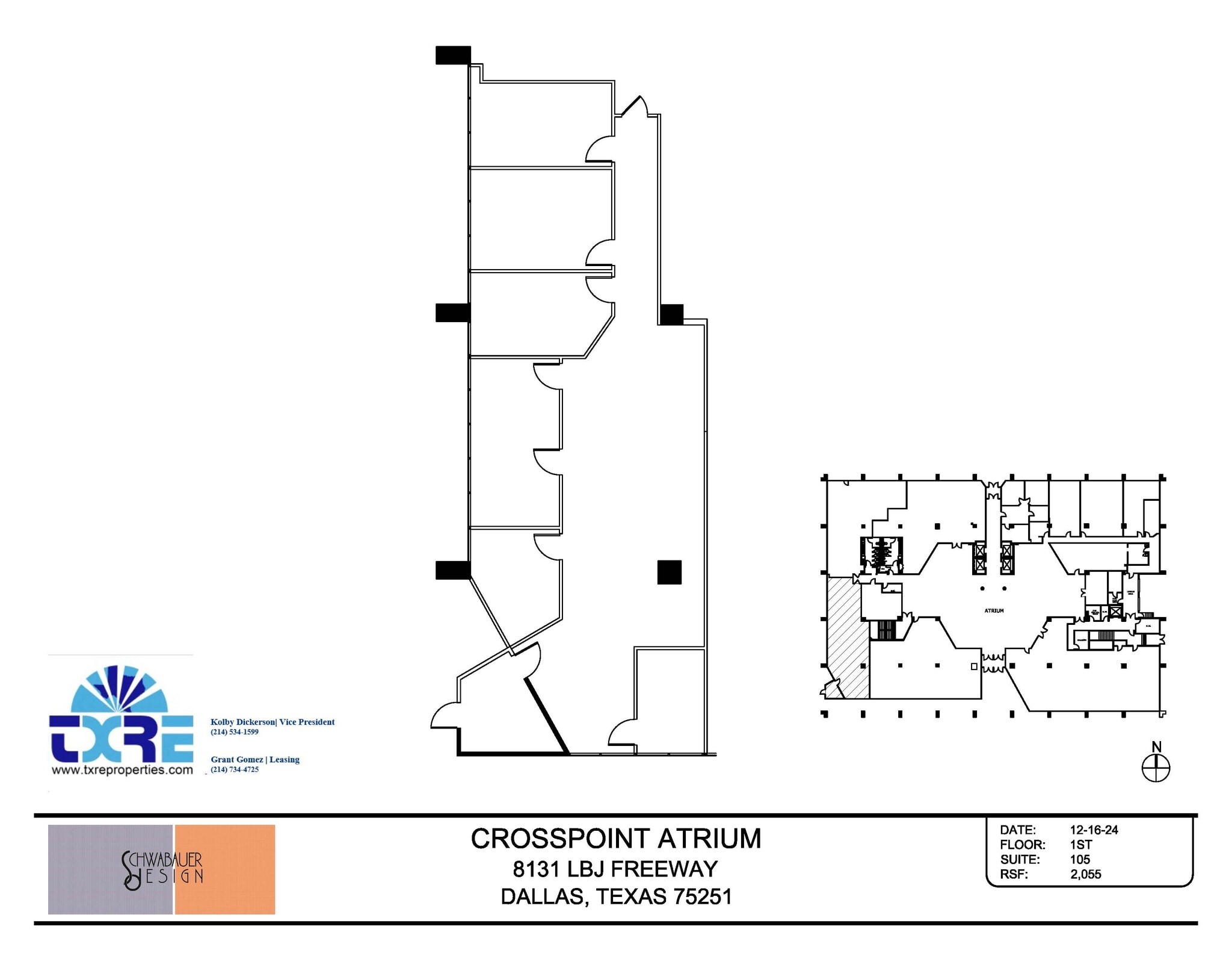 8131 Lyndon B Johnson Fwy, Dallas, TX for lease Floor Plan- Image 1 of 1