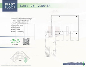 1717 N Naper Blvd, Naperville, IL for lease Floor Plan- Image 1 of 4