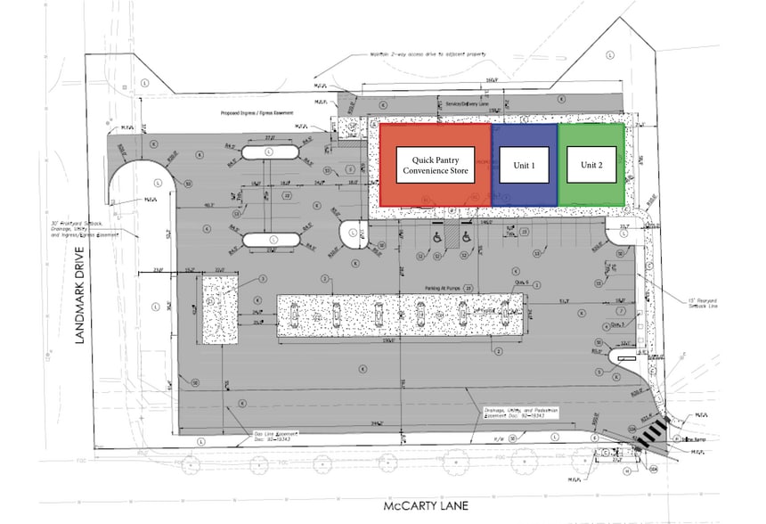 3737 Landmark dr, Lafayette, IN à louer - Plan de site - Image 3 de 3
