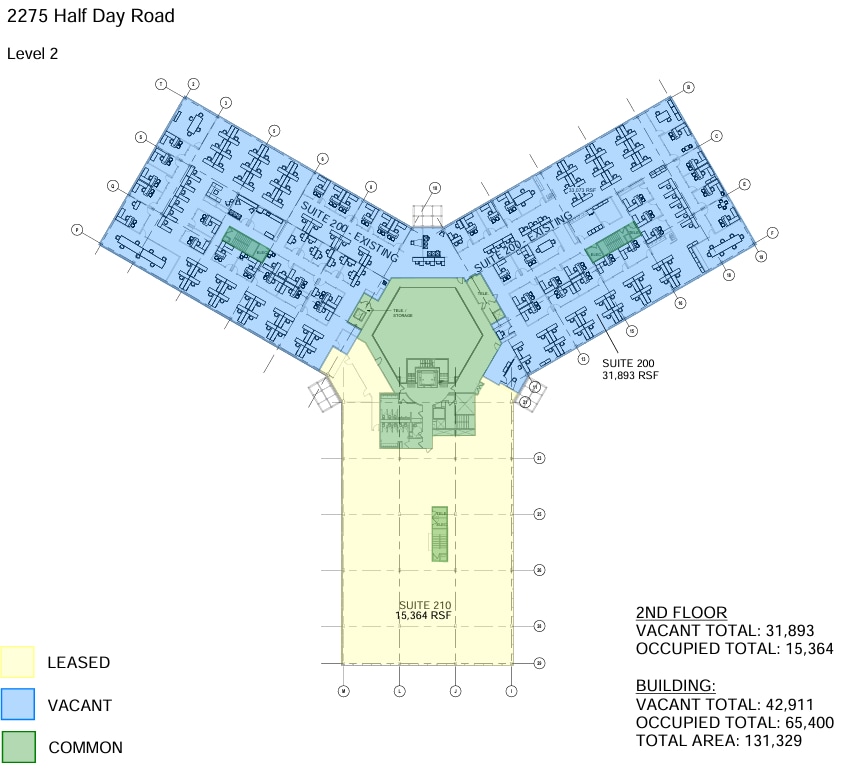 2275 Half Day Rd, Bannockburn, IL for lease Floor Plan- Image 1 of 1