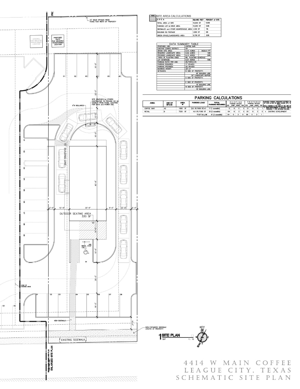 4414 W Main St, League City, TX for lease Site Plan- Image 1 of 2