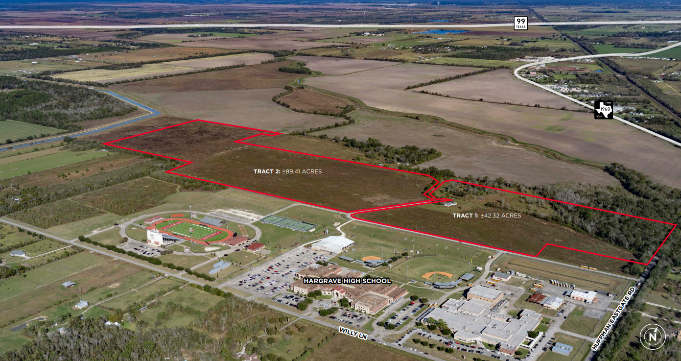 Huffman Eastgate Rd, Huffman, TX for sale Aerial- Image 1 of 6