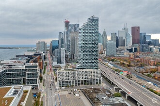 190 Queens Quay E, Toronto, ON - AÉRIEN  Vue de la carte