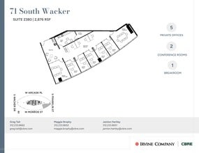 71 S Wacker Dr, Chicago, IL for lease Site Plan- Image 1 of 1