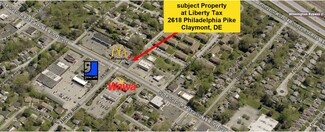 Plus de détails pour 2618 Philadelphia Pike, Claymont, DE - Bureau à louer