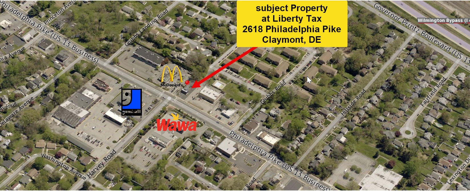 2618 Philadelphia Pike, Claymont, DE for lease Building Photo- Image 1 of 14