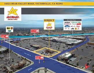Plus de détails pour 14321 Bear Valley Rd, Victorville, CA - Commerce de détail à vendre