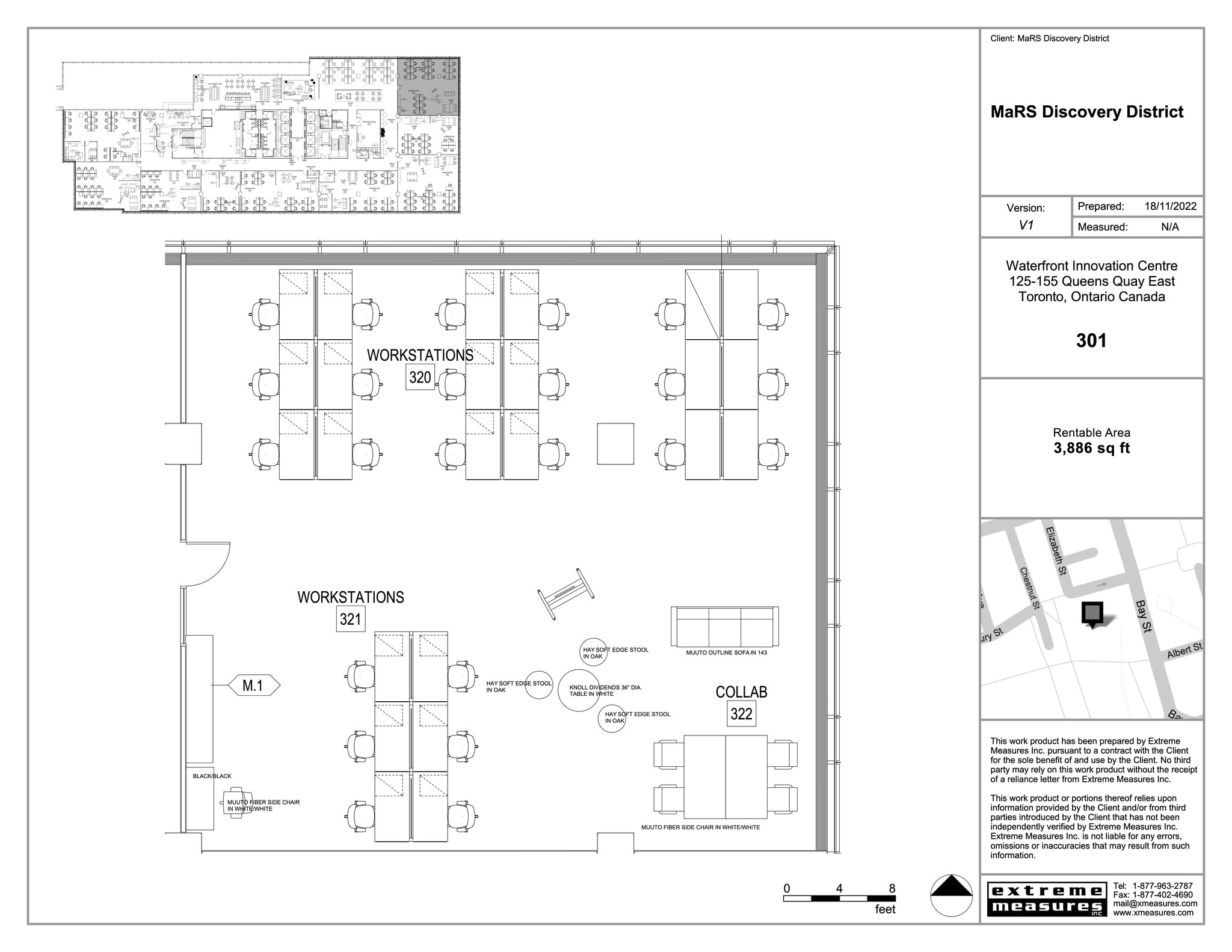 155 Queens Quay E, Toronto, ON for lease Site Plan- Image 1 of 1