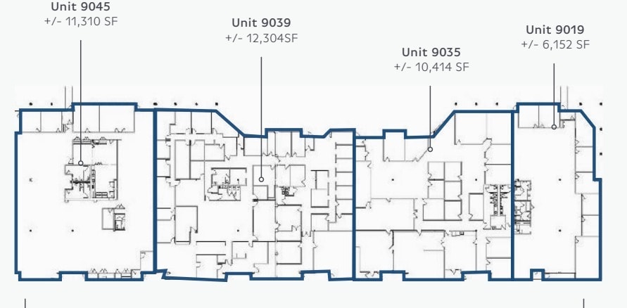 9011-9045 N Deerwood Dr, Brown Deer, WI for lease Floor Plan- Image 1 of 1
