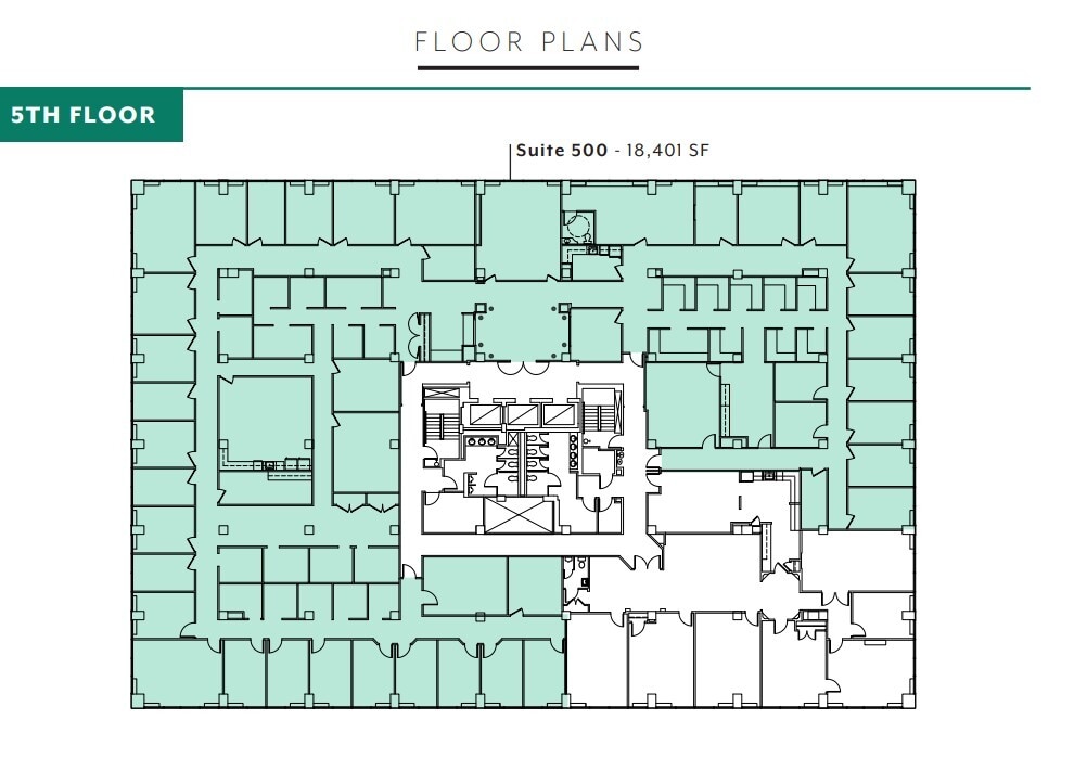 6500 Rock Spring Dr, Bethesda, MD à louer Plan d’étage- Image 1 de 1