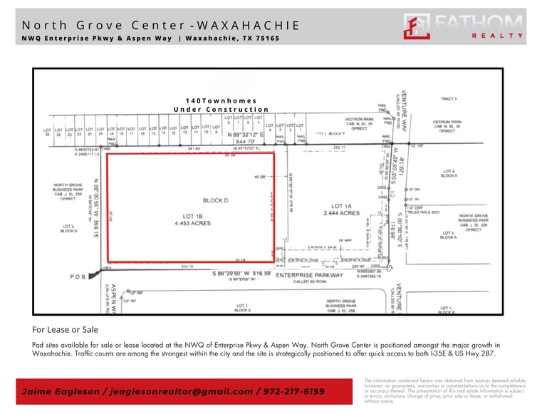 2000 Enterprise Pky, Waxahachie, TX for lease - Building Photo - Image 1 of 4