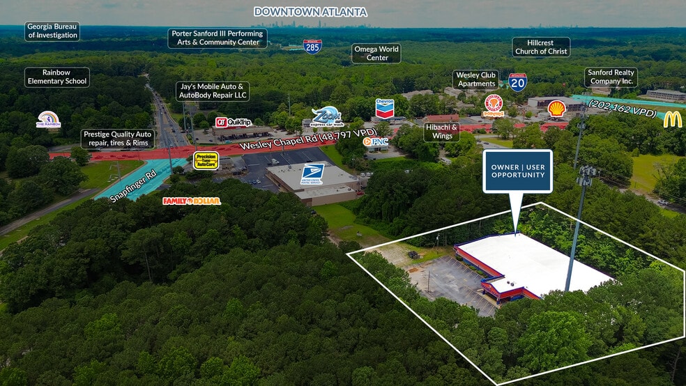 2750 Wesley Chapel Rd, Decatur, GA à vendre - Photo du bâtiment - Image 2 de 5