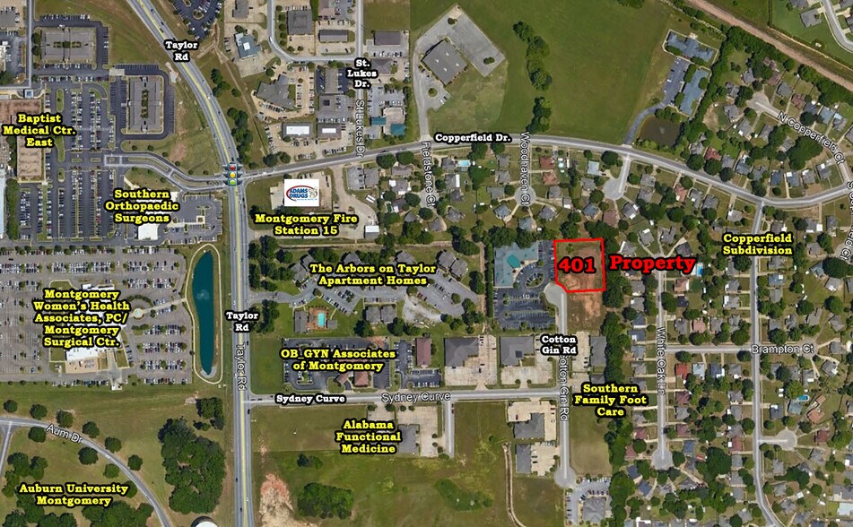 401 Cotton Gin Rd, Montgomery, AL à vendre - Photo du bâtiment - Image 2 de 5