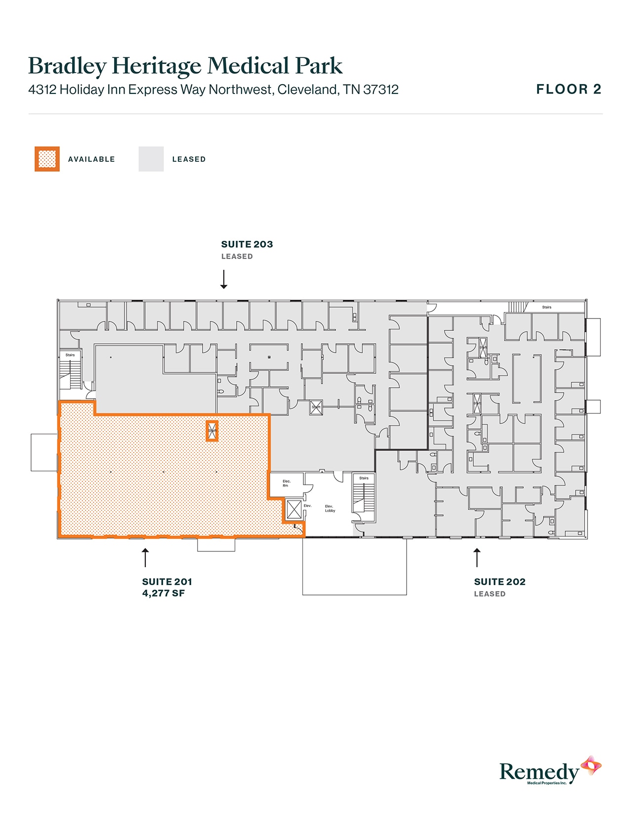 4312 Holiday Inn Express Way NW, Cleveland, TN for lease Floor Plan- Image 1 of 1
