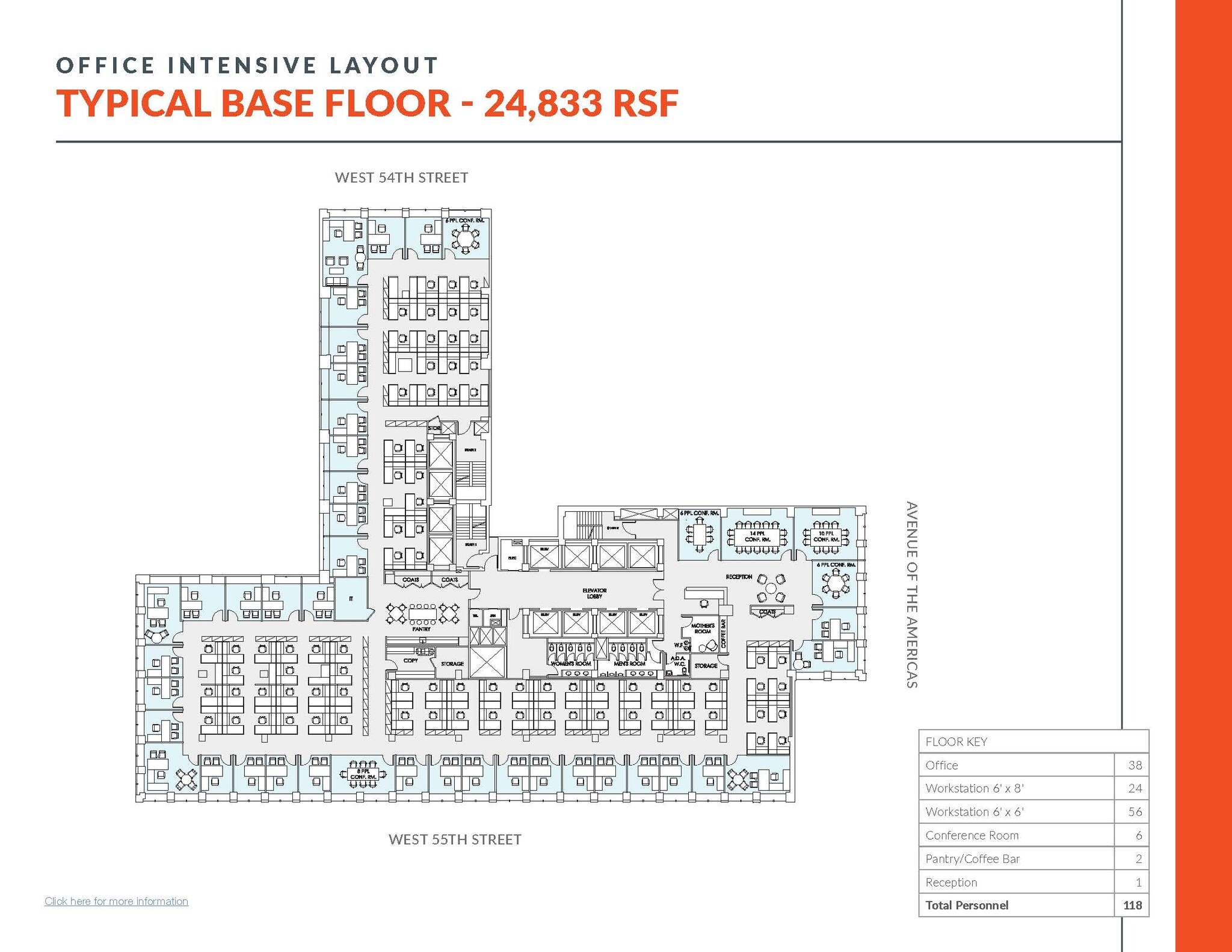 1350 Avenue of the Americas, New York, NY for lease Floor Plan- Image 1 of 3