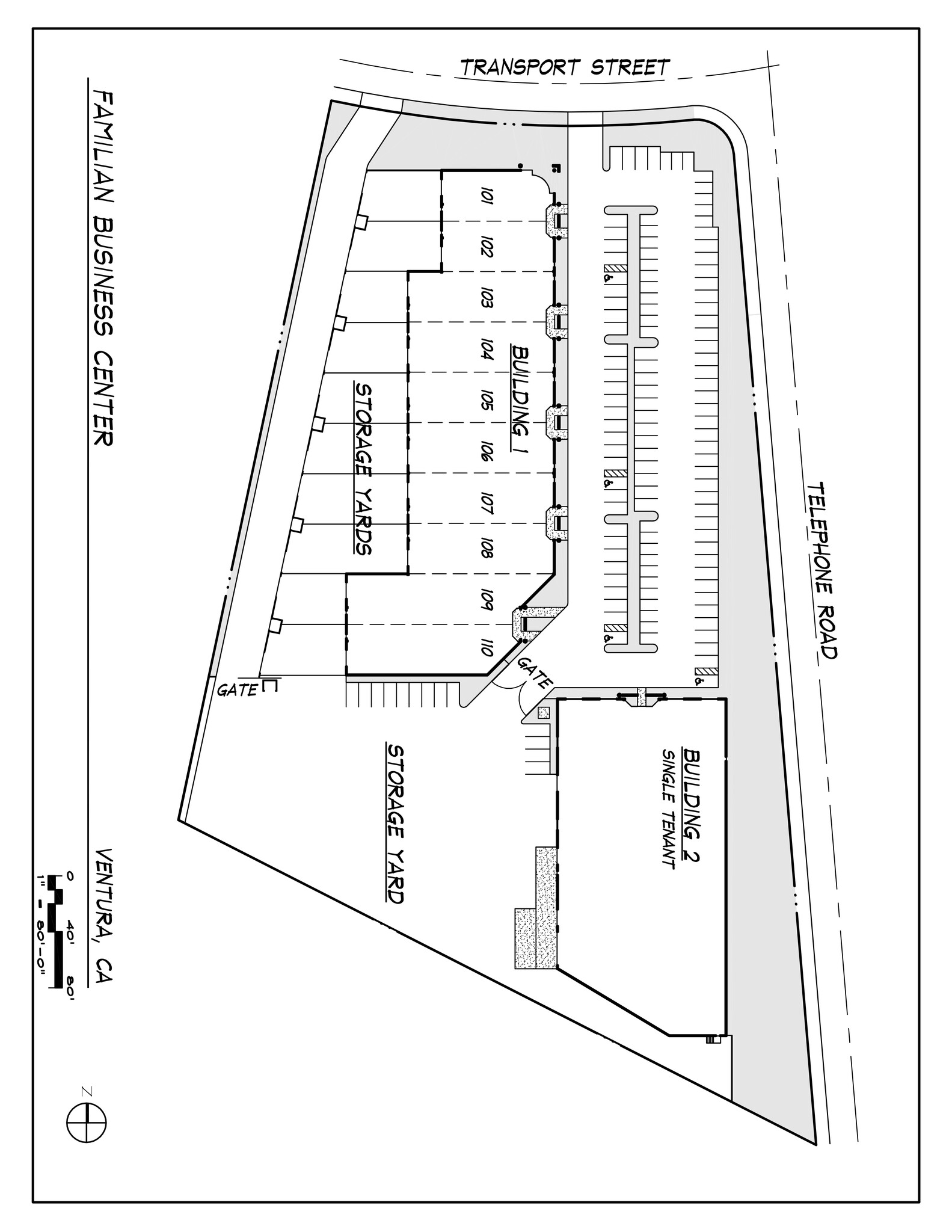 4350 Transport St, Ventura, CA à louer Plan de site- Image 1 de 1